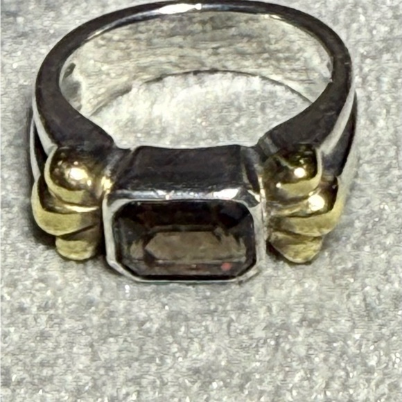LAGOS Caviar Two-Tone with Citrine Stone - Picture 5 of 16